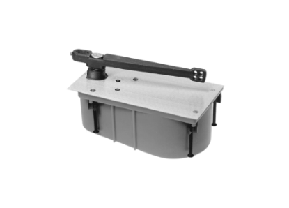 Show details for Norton Rixson 28 Heavy Duty Center Hung Floor Closer, 626 - Satin Chrome 2890N RH 626